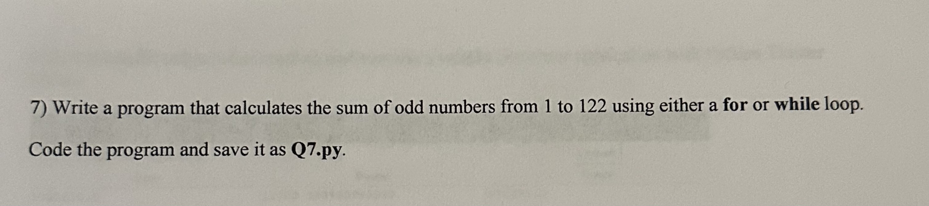 Python Write a program that calculates the sum of