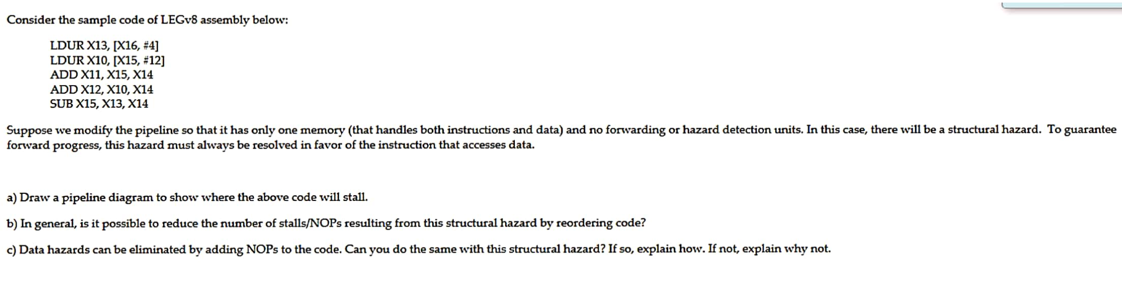 LDUR X 1 3 , [ X 1 6 , # 4 ] LDUR X 1 0 , [ X 1 5