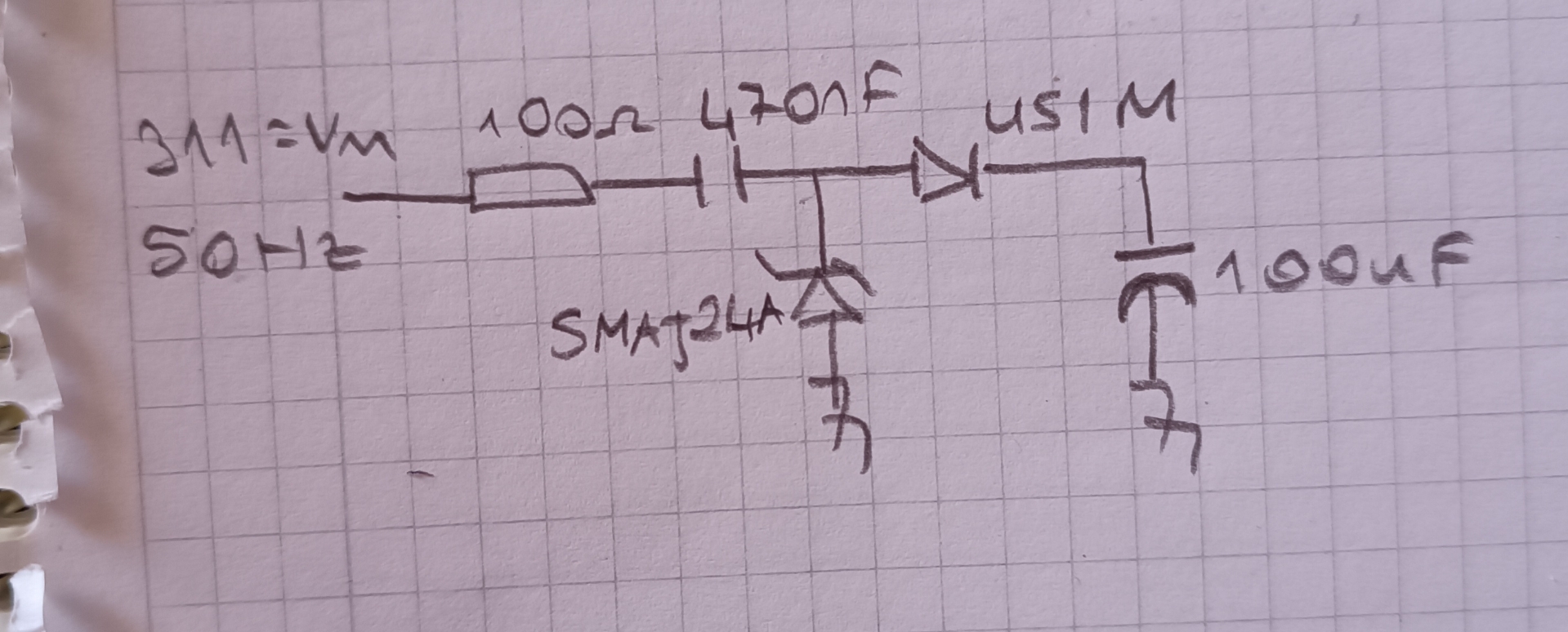 US 1 M diyotun matlab ile grafi inin izdirilmesi