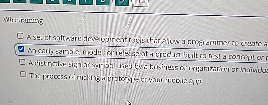 Wireframing A set of software development tools