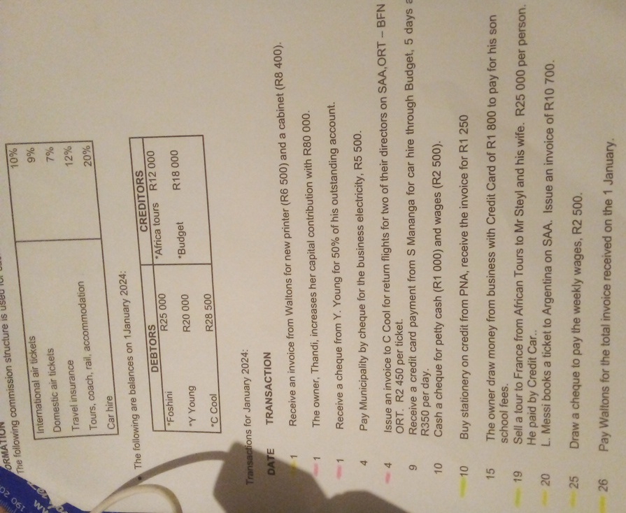 The following commission structure is \ table [ [