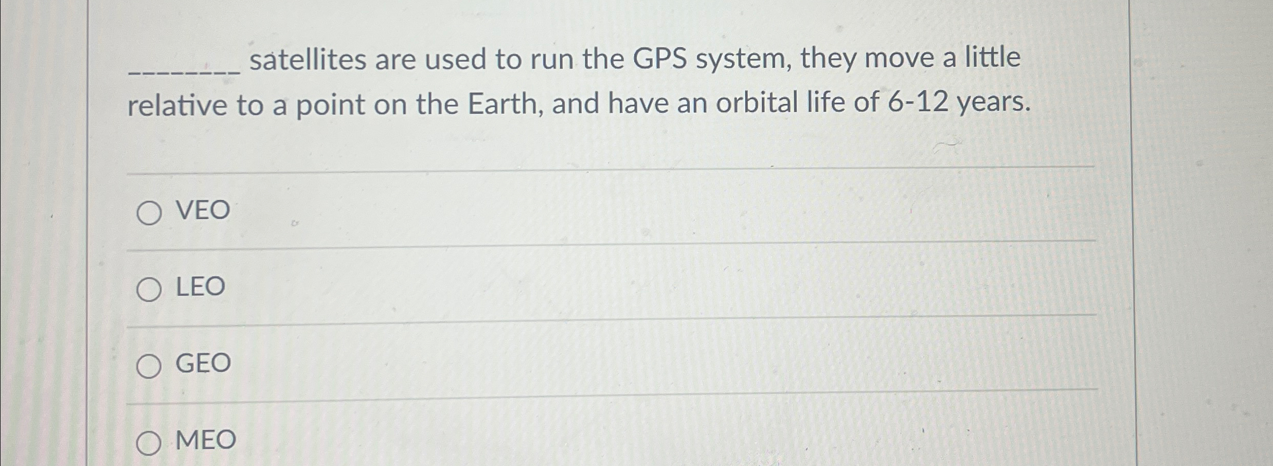 satellites are used to run the GPS system, they
