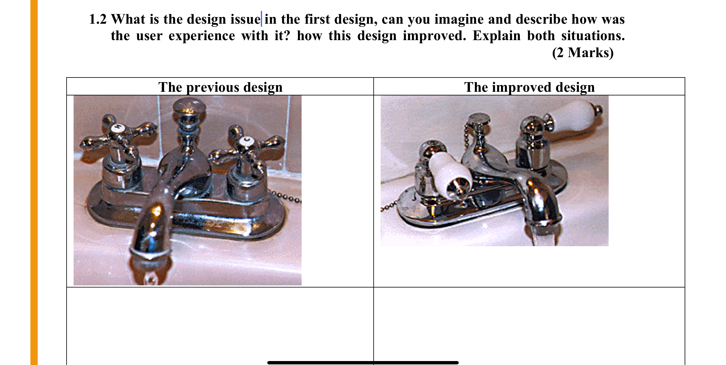 1 . 2 What is the design issue | in the first
