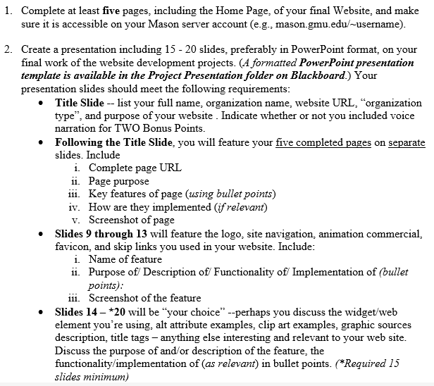 Please provide a example of this assignment.