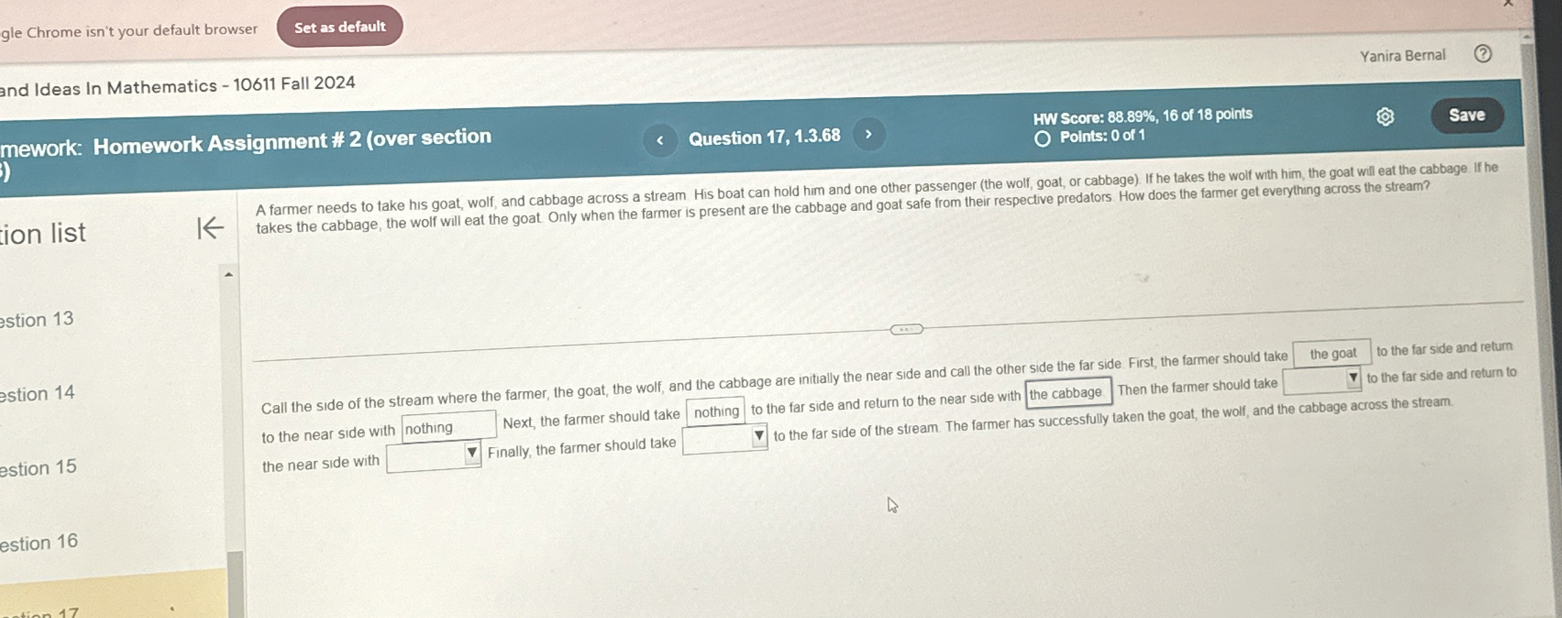 gle Chrome isn't your default browser Yanira