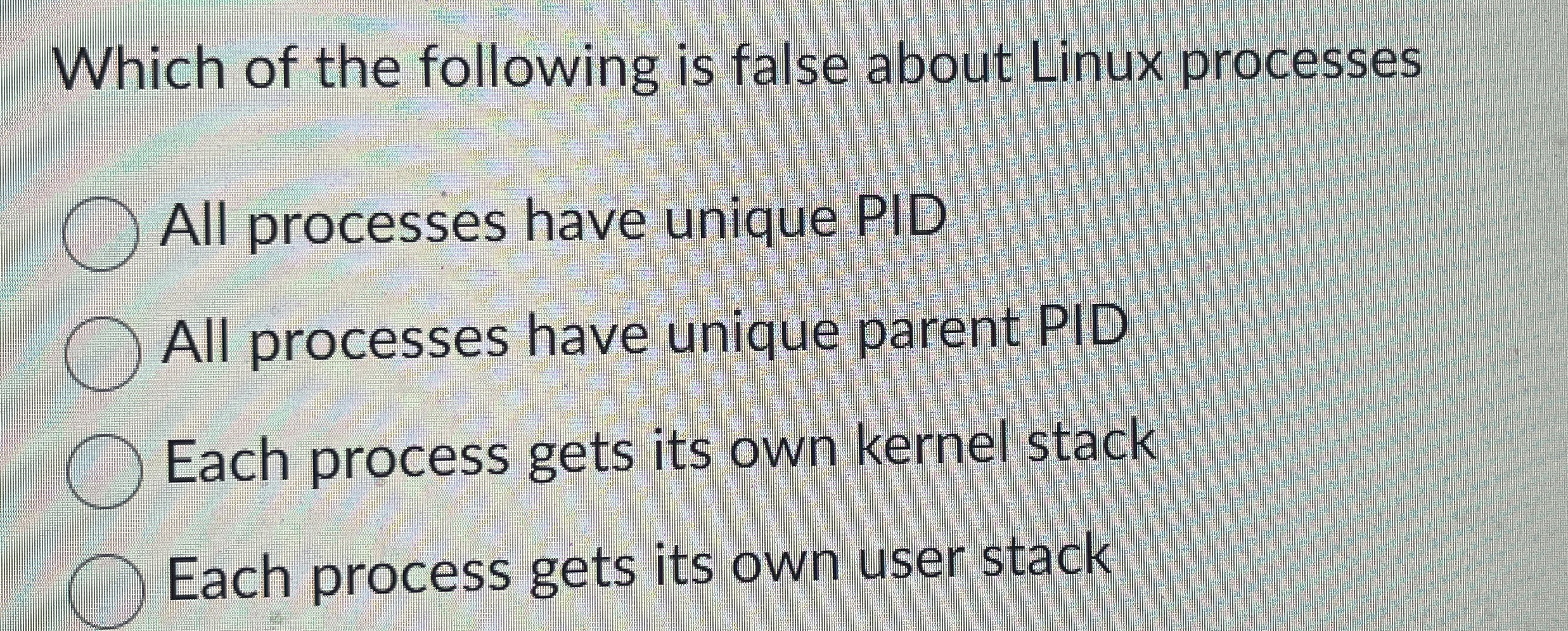 Which of the following is false about Linux
