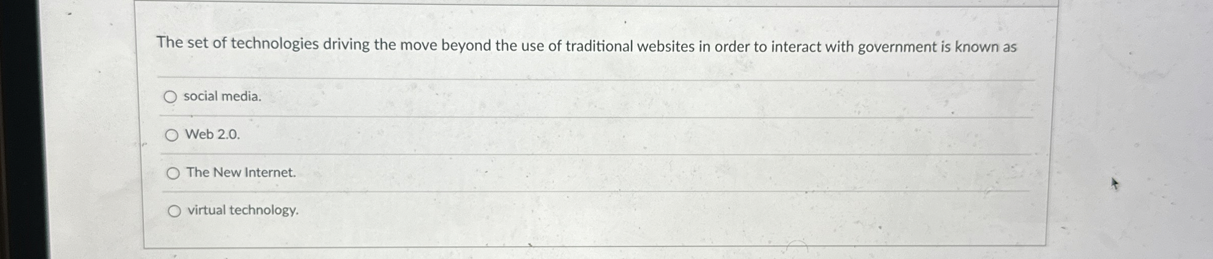 The set of technologies driving the move beyond