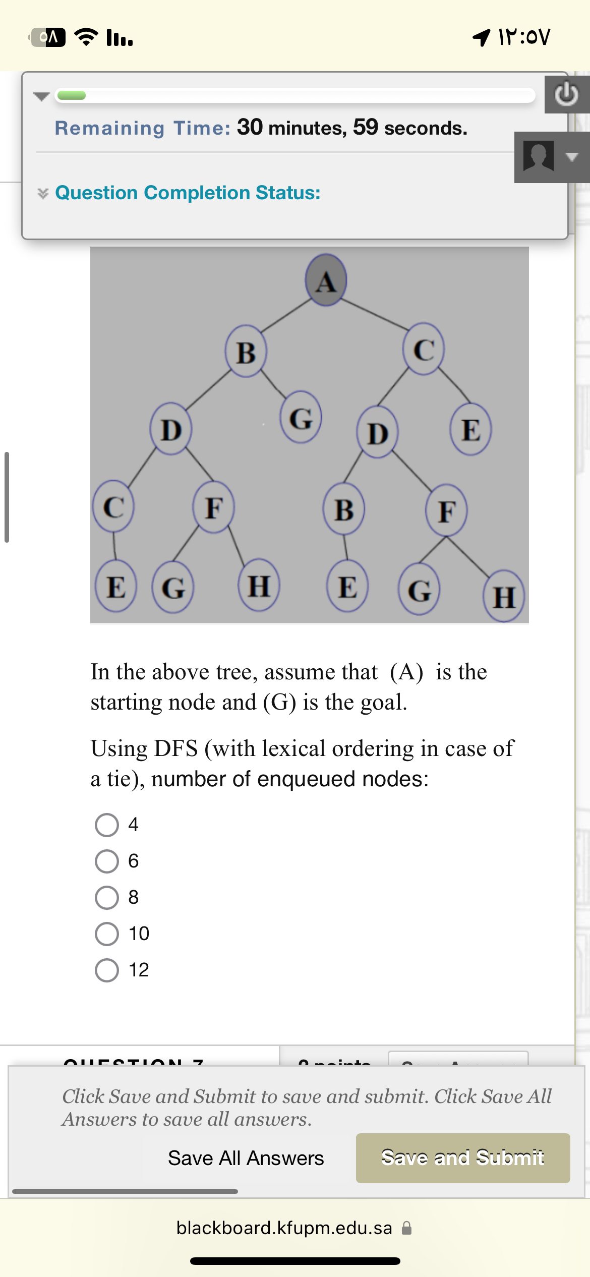 In . 4 Ir:OV Remaining Time: 3 0 minutes, 5 9