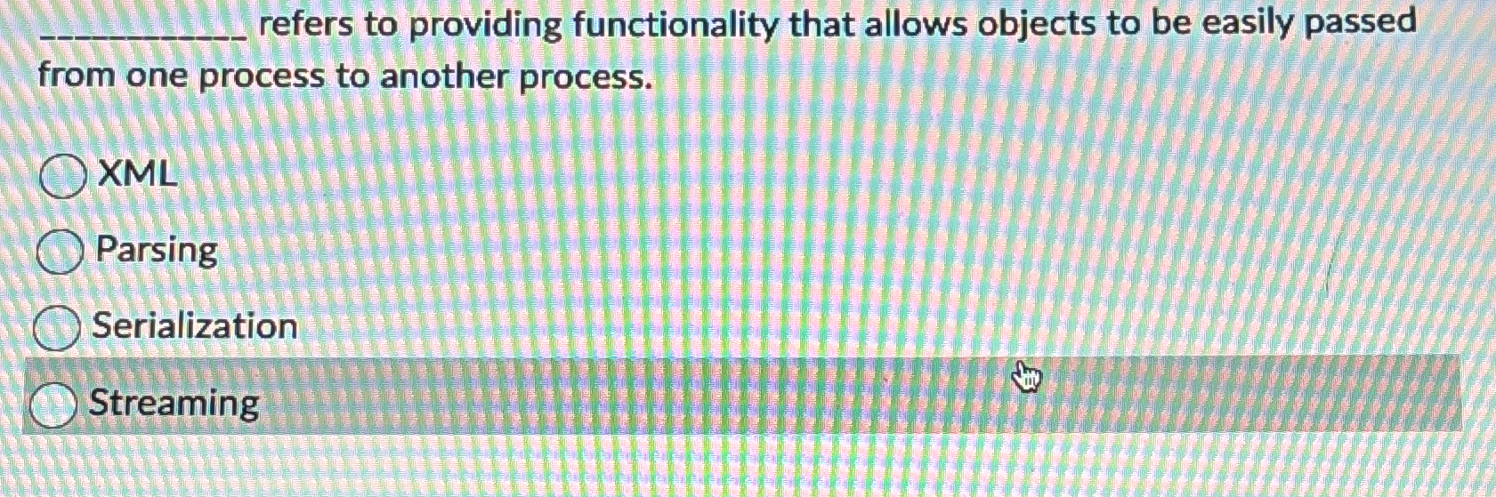 refers to providing functionality that allows