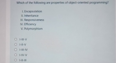 Which of the following are properties of object -