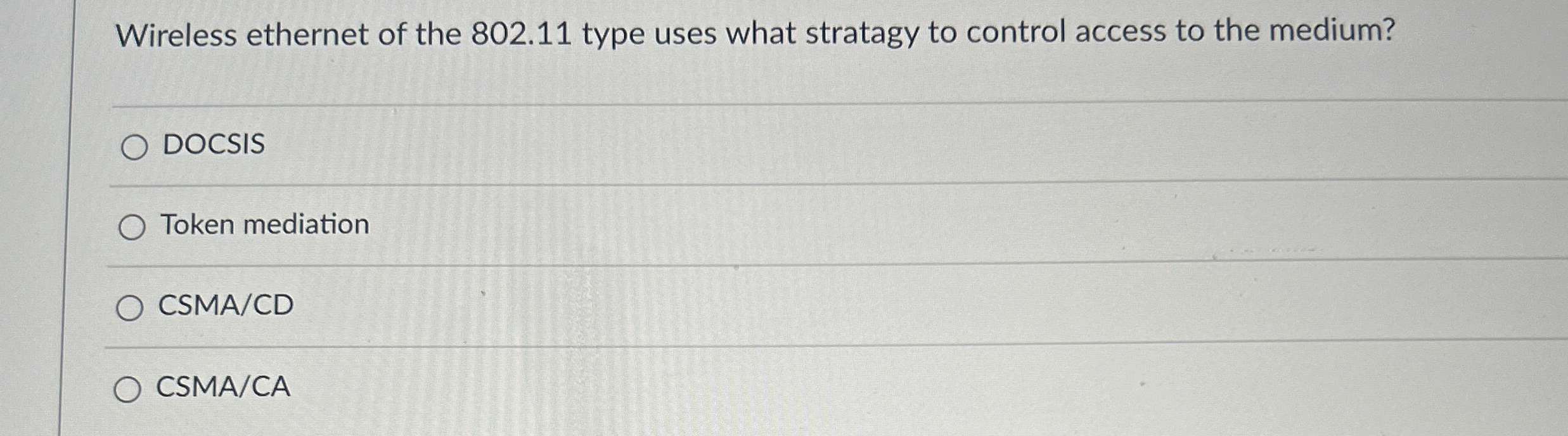 Wireless ethernet of the 8 0 2 . 1 1 type uses