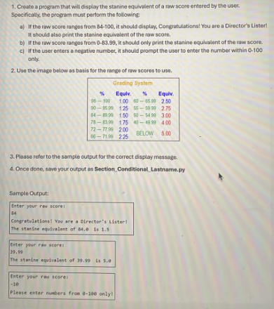 Python Code. Thank you