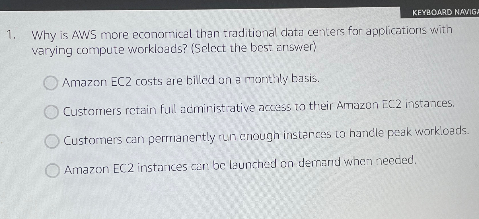 Why is AWS more economical than traditional data