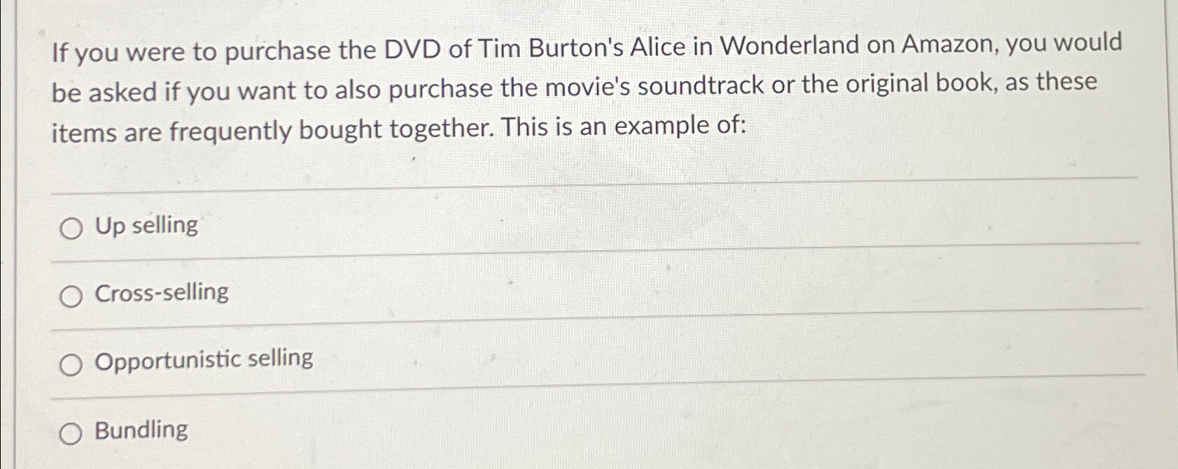 If you were to purchase the DVD of Tim Burton's