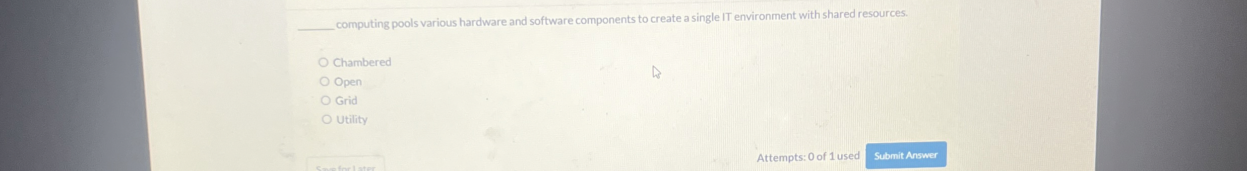 q , computing pools various hardware and software
