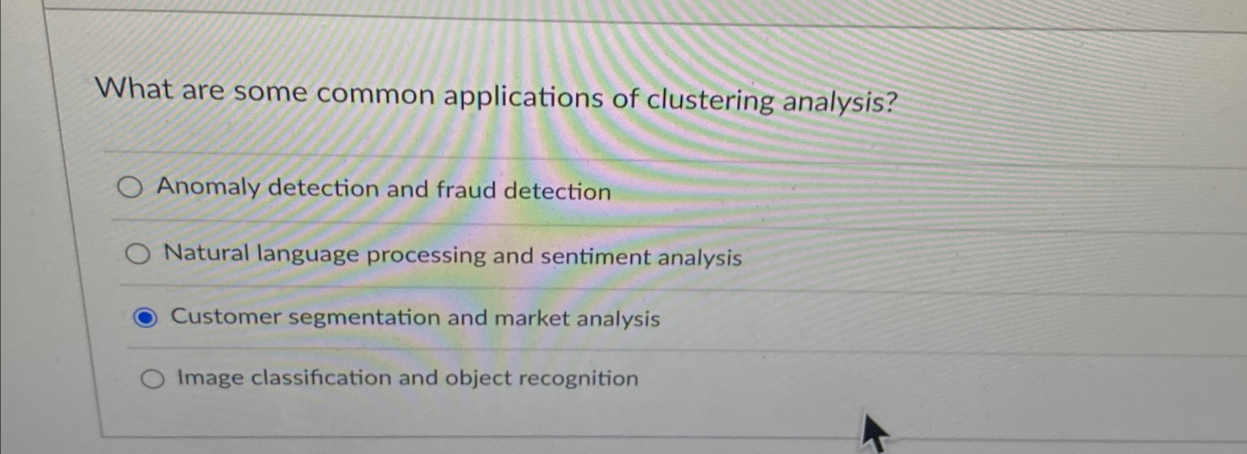 What are some common applications of clustering