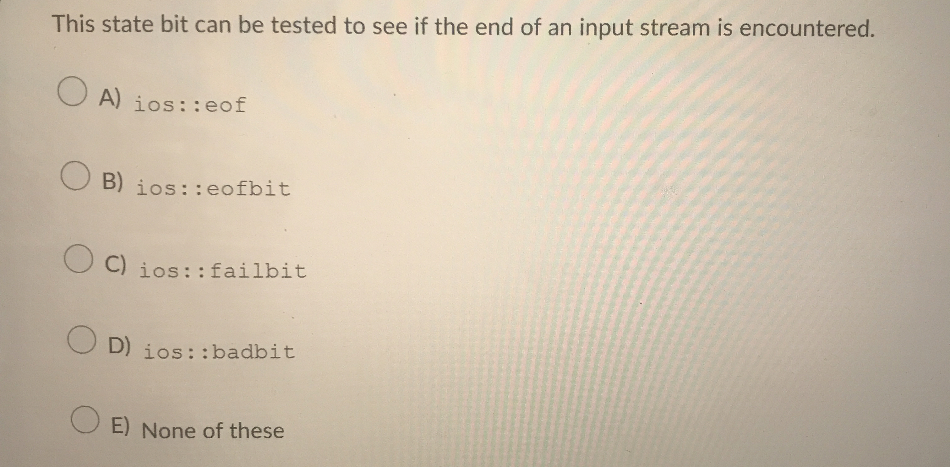 The end - of - file marker is automatically