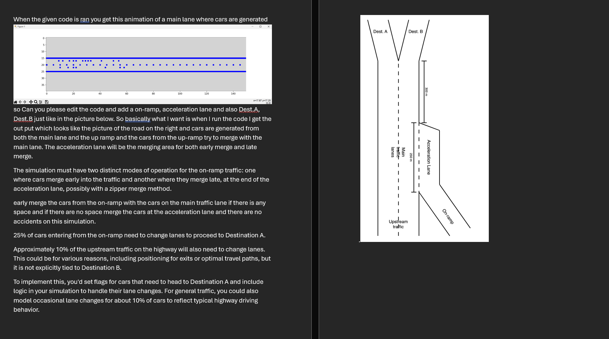 can you edit the python code below according to