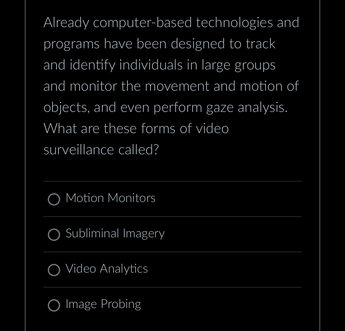 Already computer - based technologies and