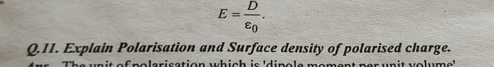 code class = "asciimath" > E = ( D ) / ( \ epsi _