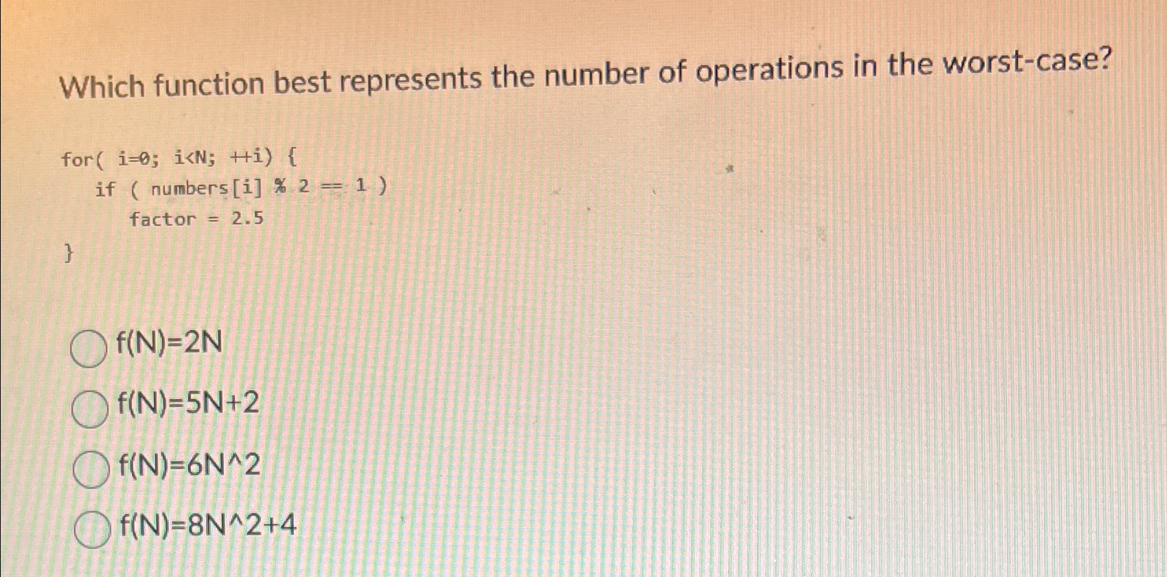 Which function best represents the number of