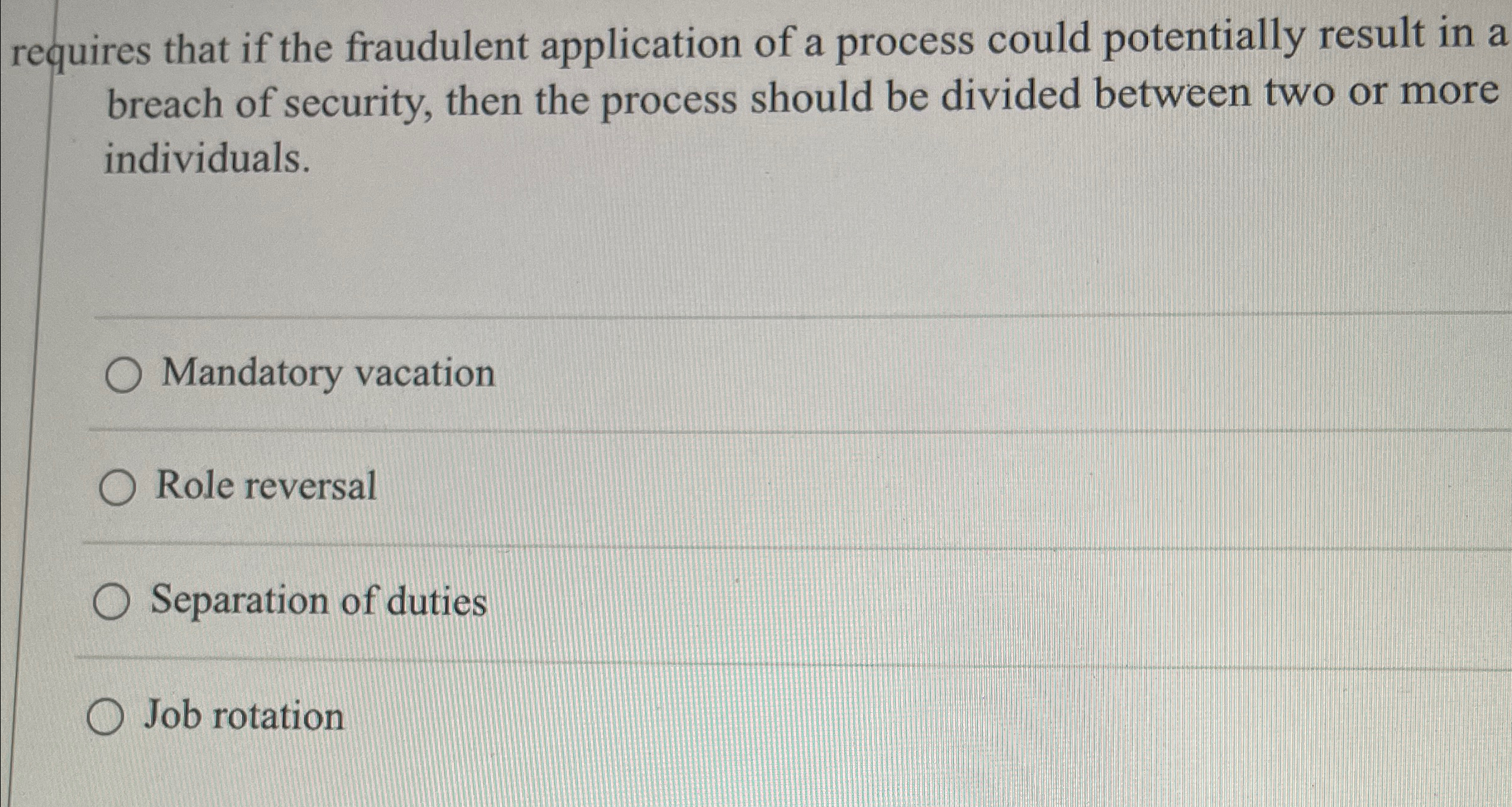 requires that if the fraudulent application of a