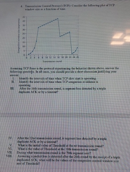 Transmission Control Protocol ( TCP ) - Consider