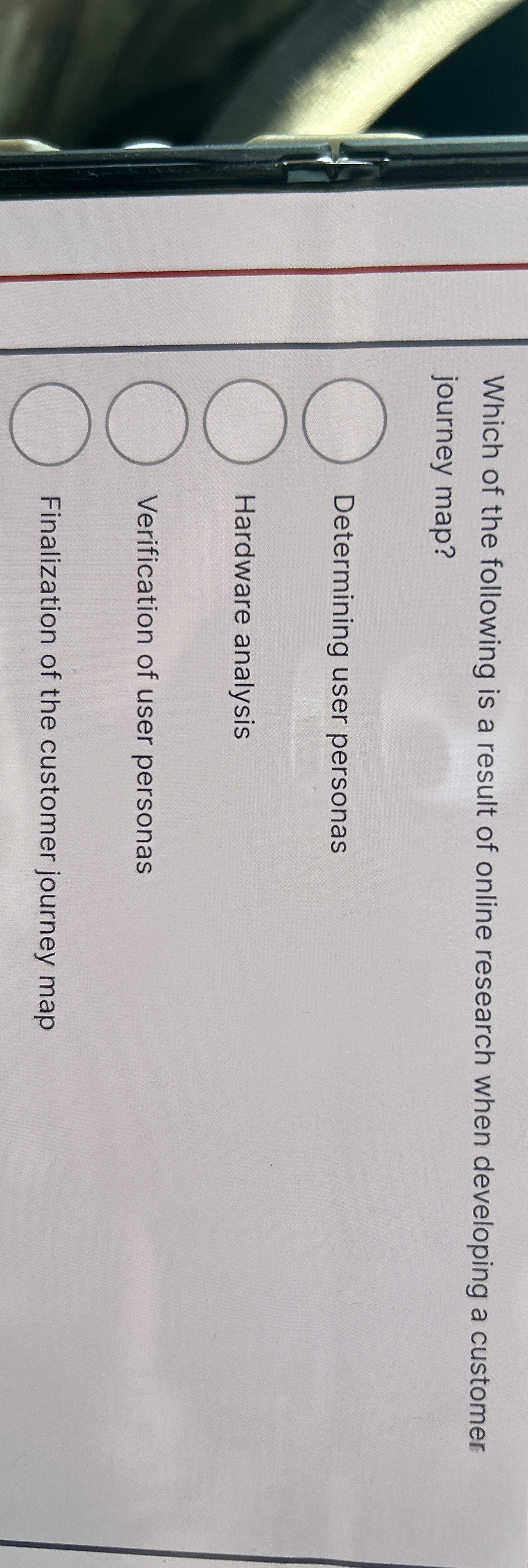 Which of the following is a result of online