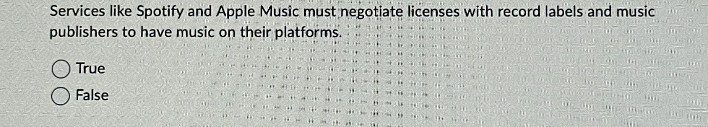 Services like Spotify and Apple Music must