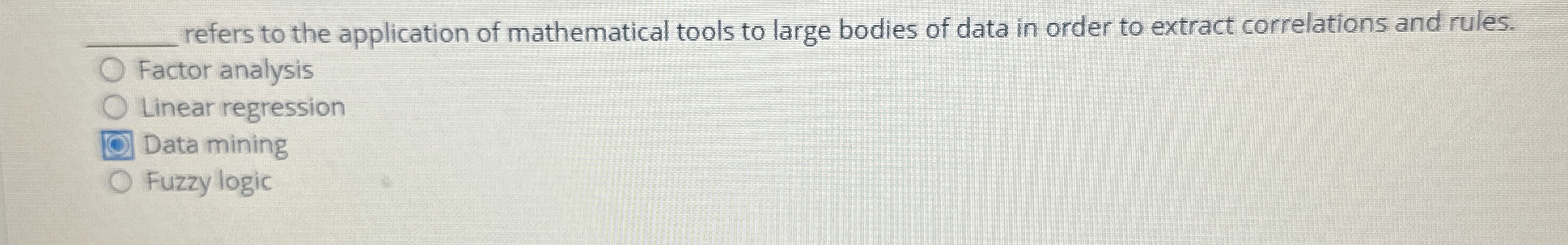 q , refers to the application of mathematical