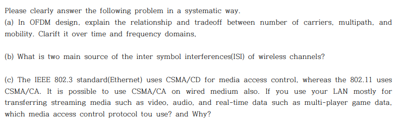 Please clearly answer the following problem in a