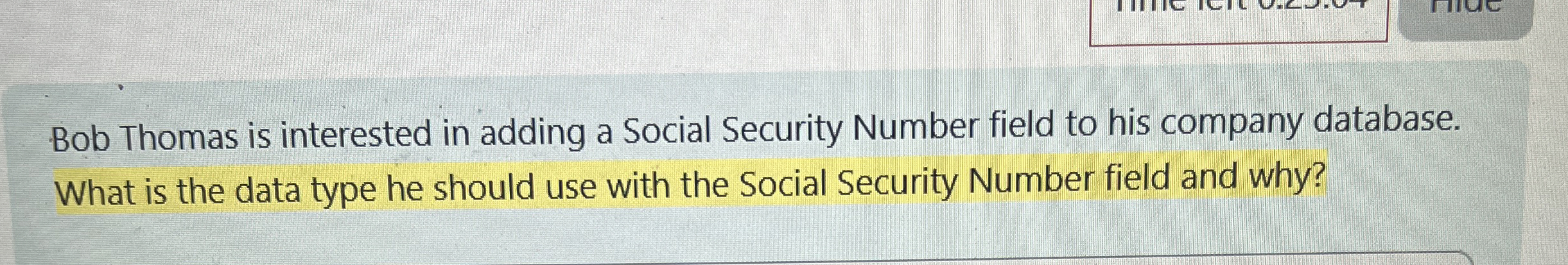 Bob Thomas is interested in adding a Social