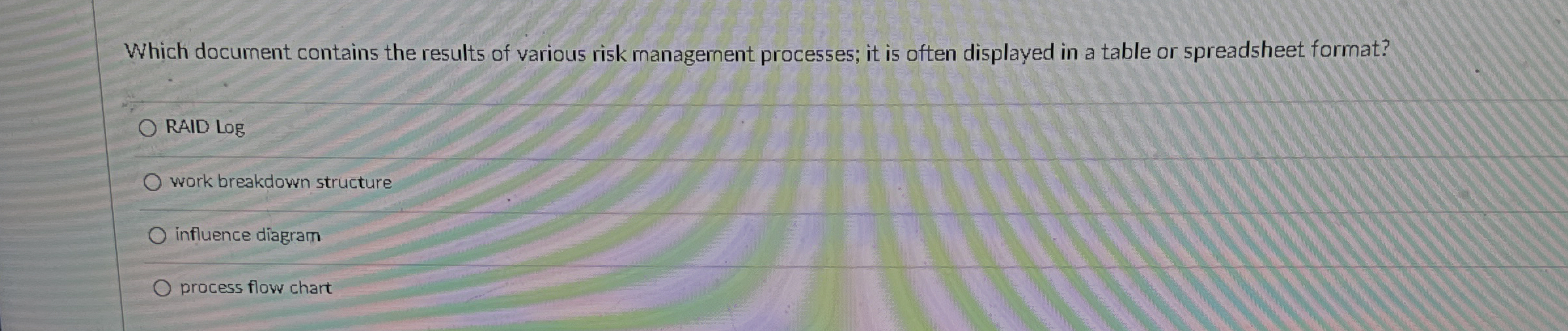 Which docurnent contains the results of various