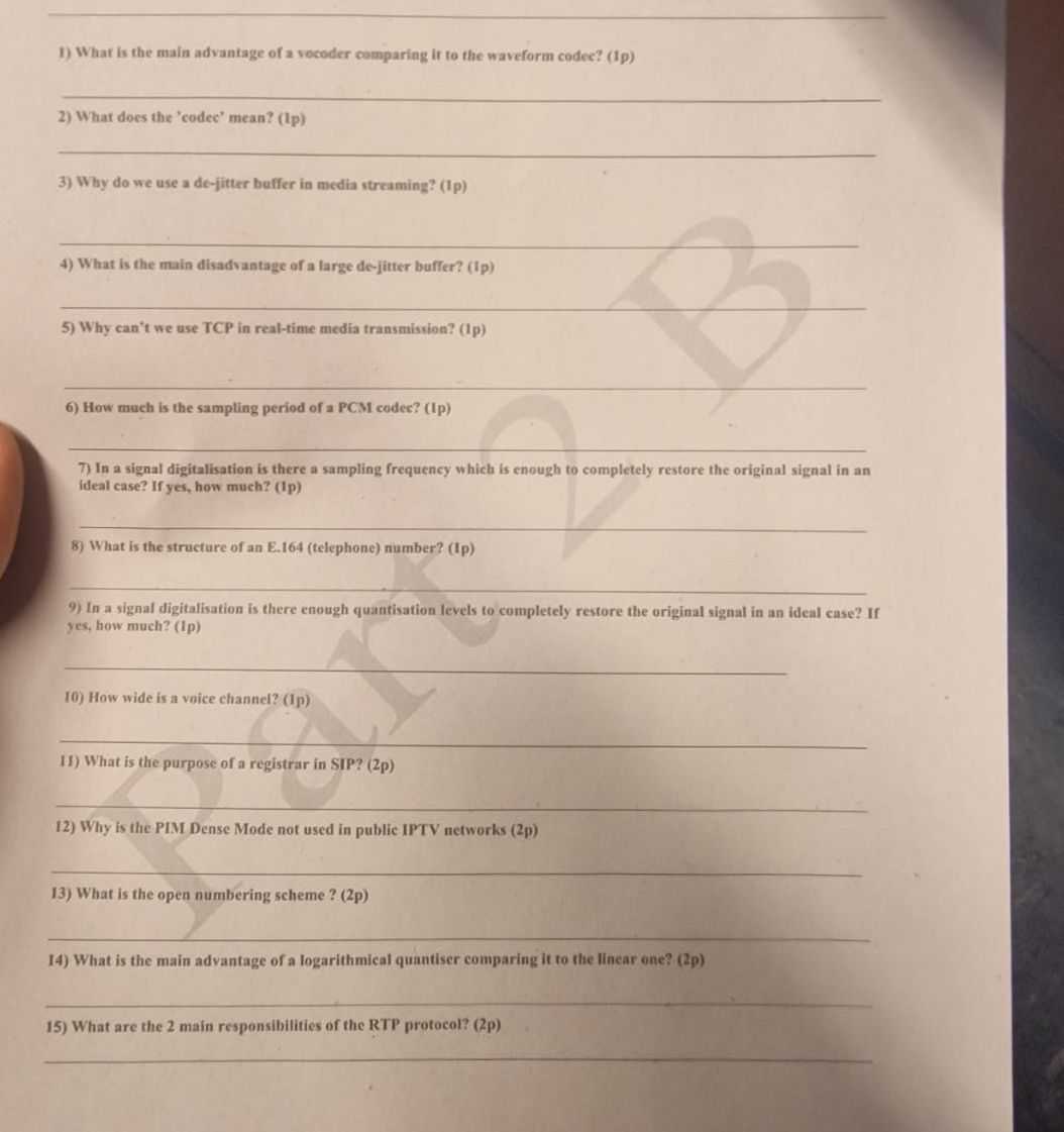 What is the main advantage of a vocoder comparing