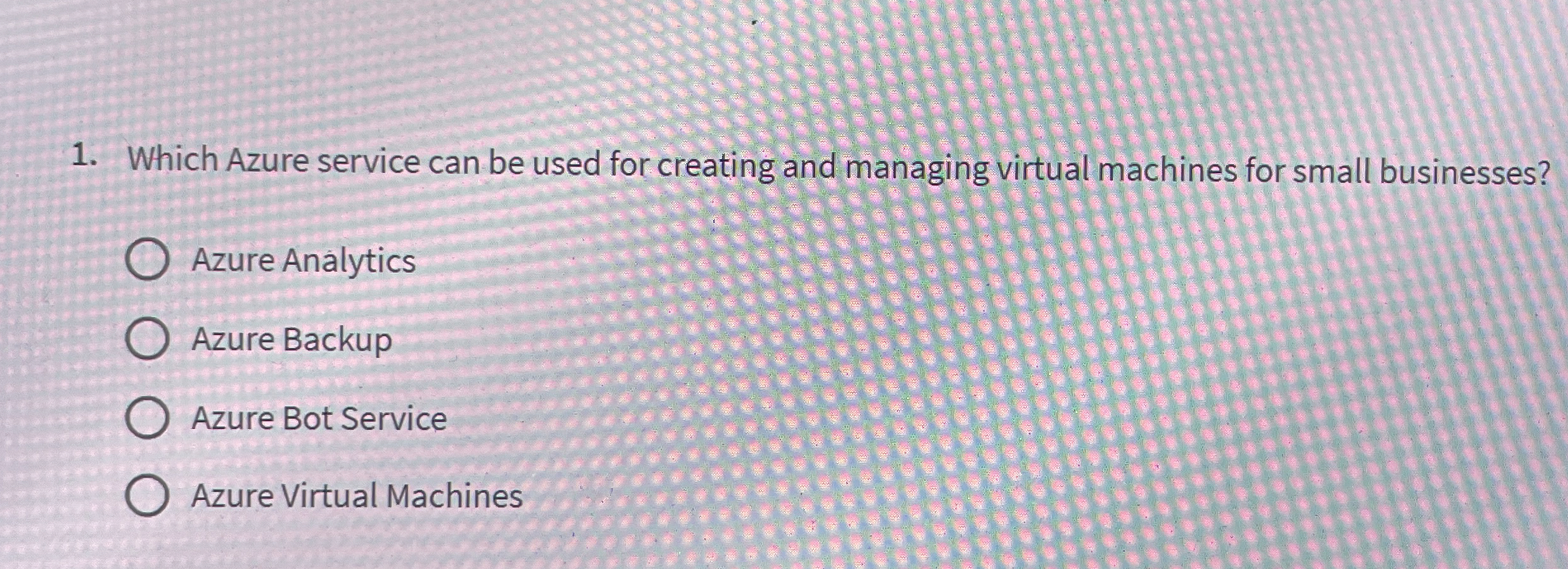 Which Azure service can be used for creating and