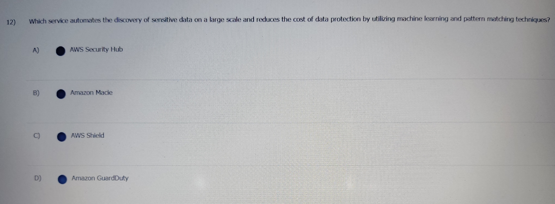 Which service automates the discovery of