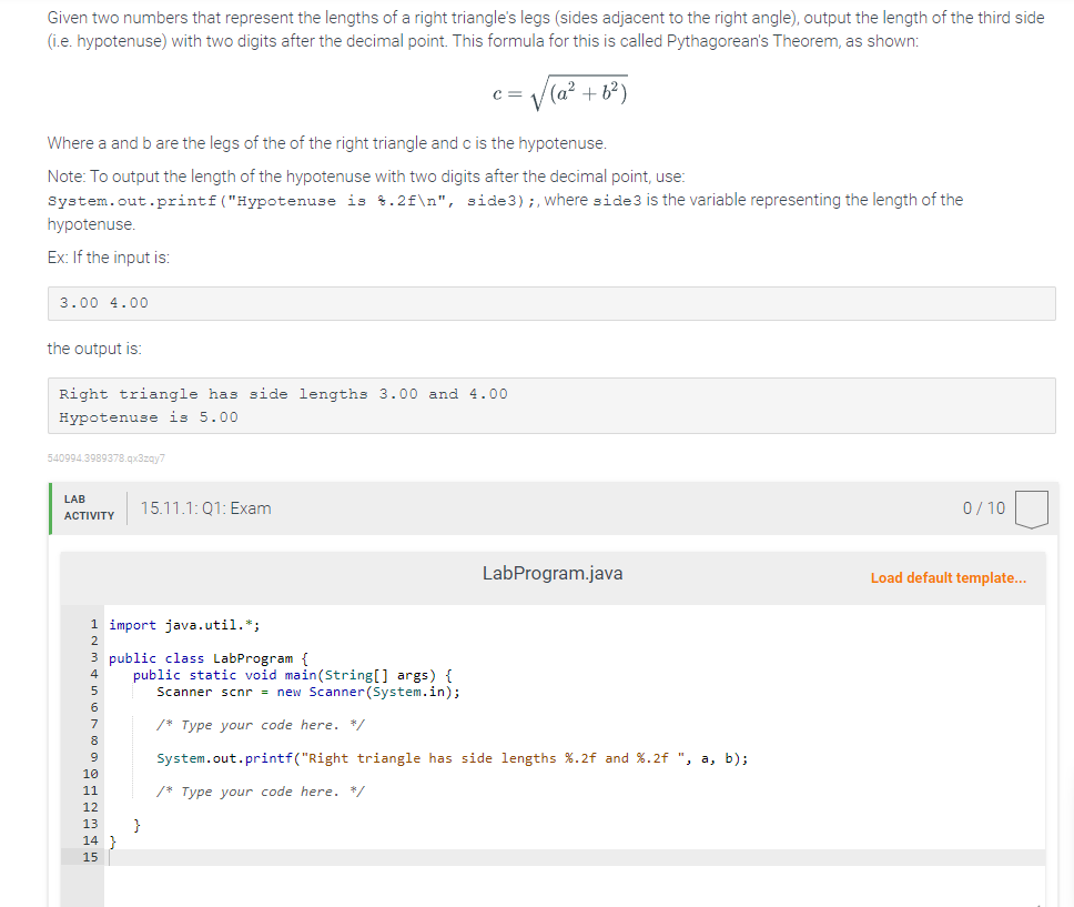 Please solve this using Java. I need help ASAP.