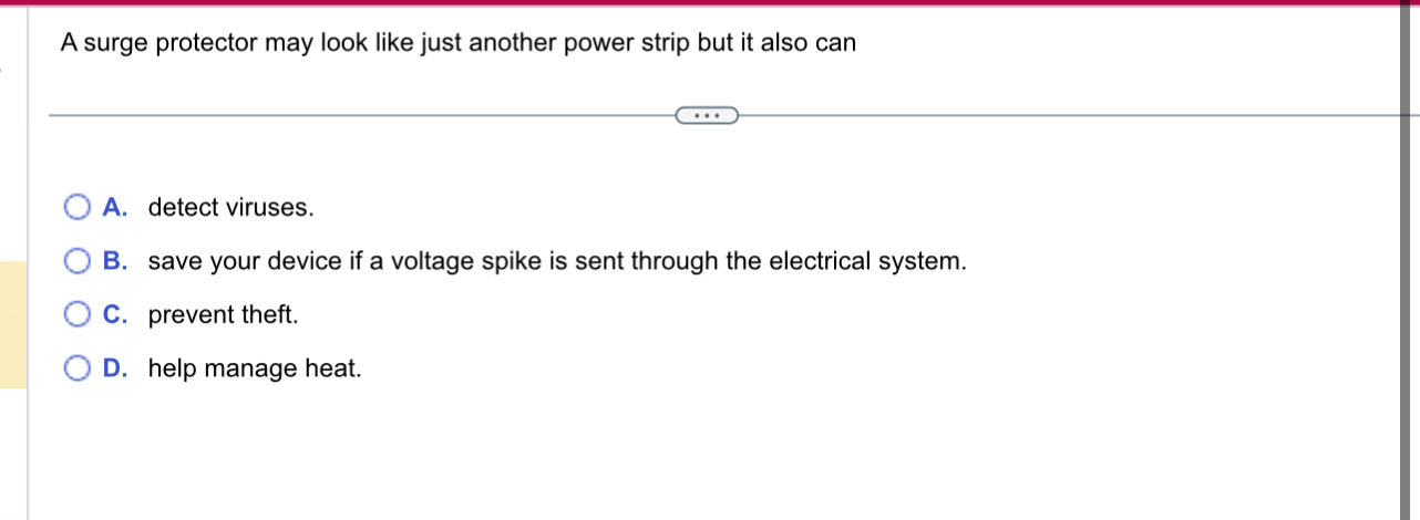 A surge protector may look like just another