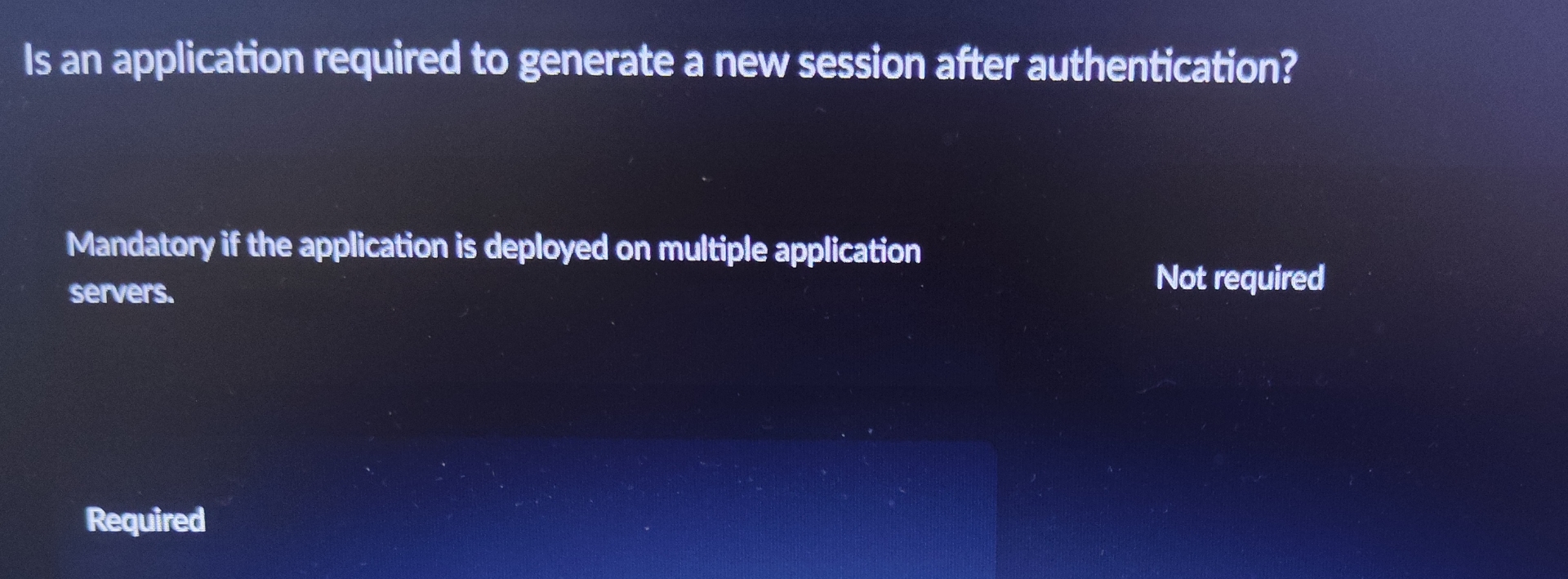 Is an application required to generate a new
