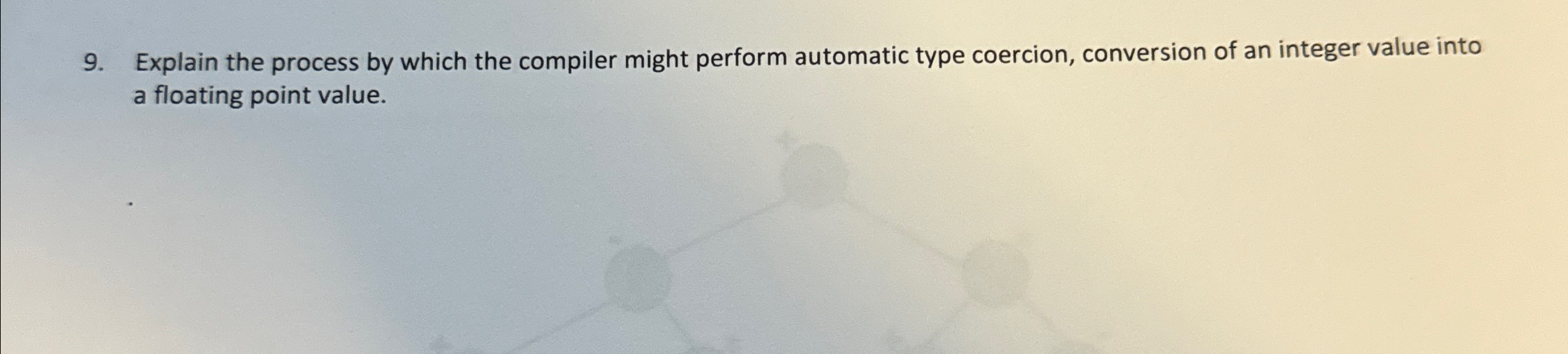 Explain the process by which the compiler might
