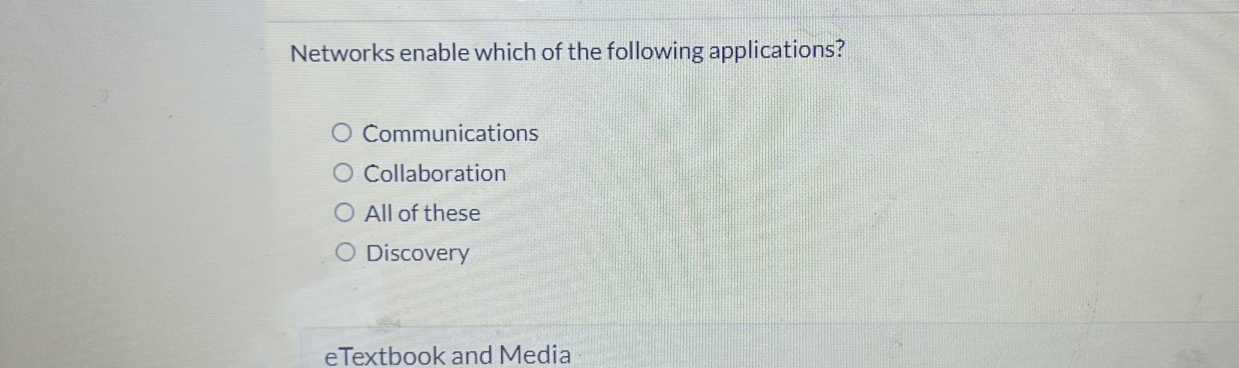 Networks enable which of the following