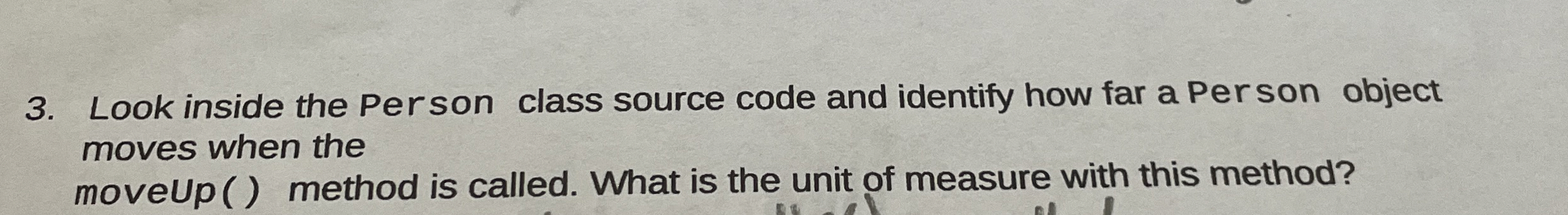 Look inside the Person class source code and