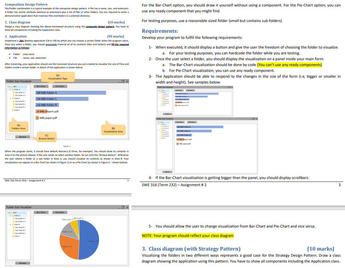 Composition Design Pattern File / Folder