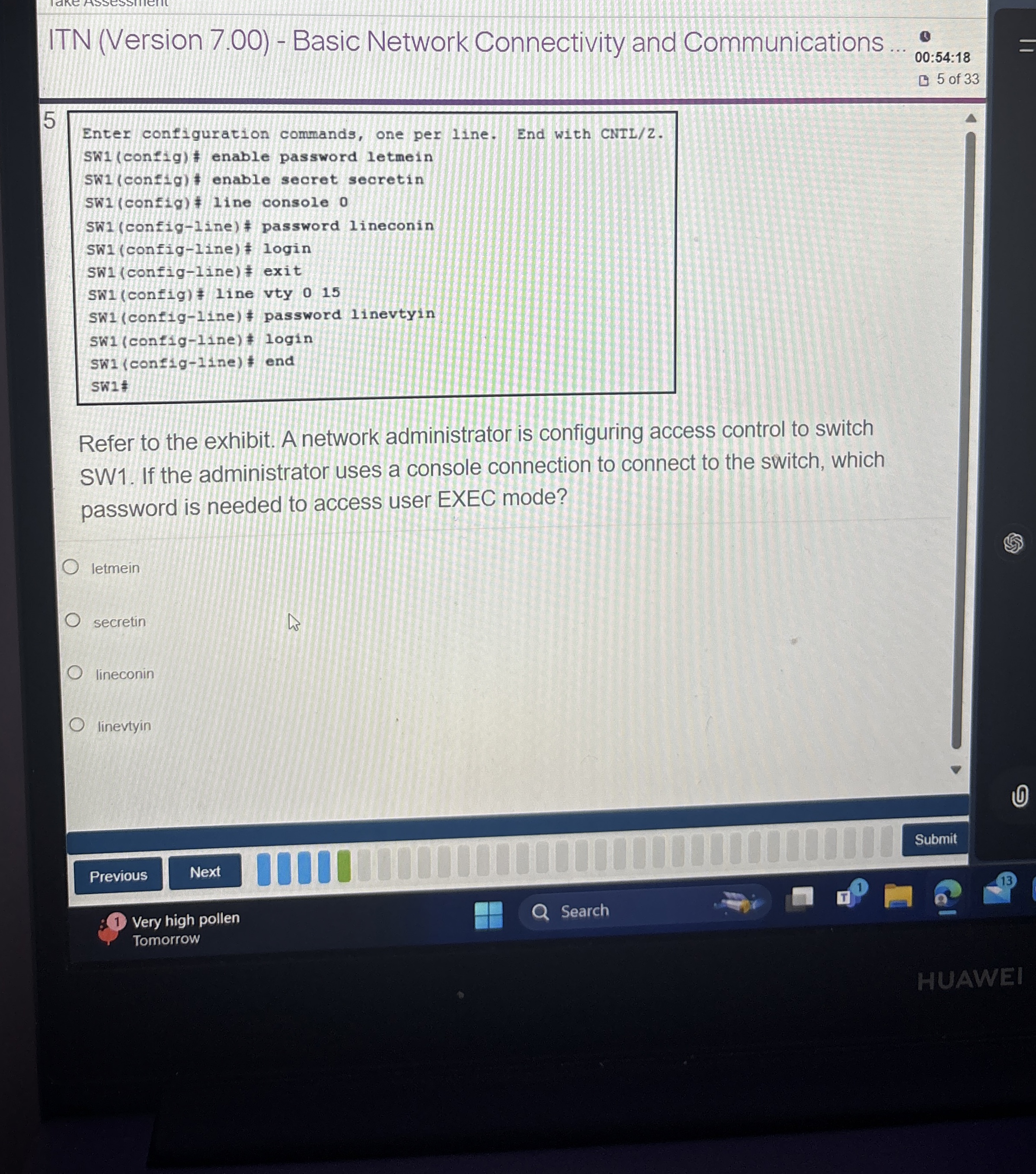 ITN ( Version 7 . 0 0 ) - Basic Network