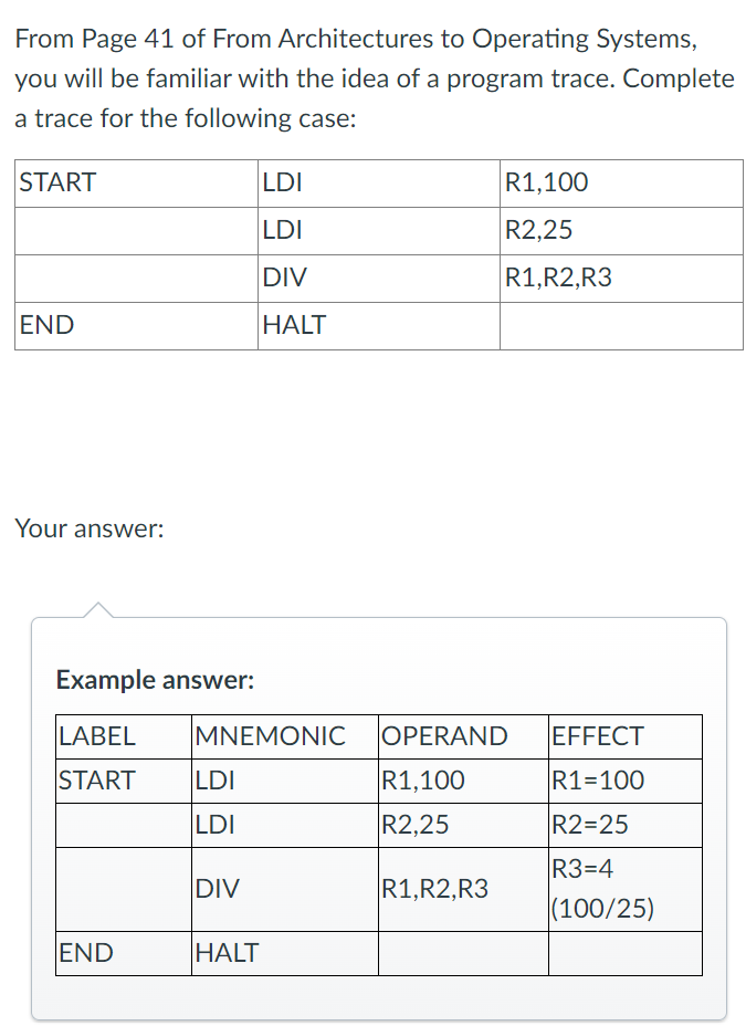 From Page 4 1 of From Architectures to Operating