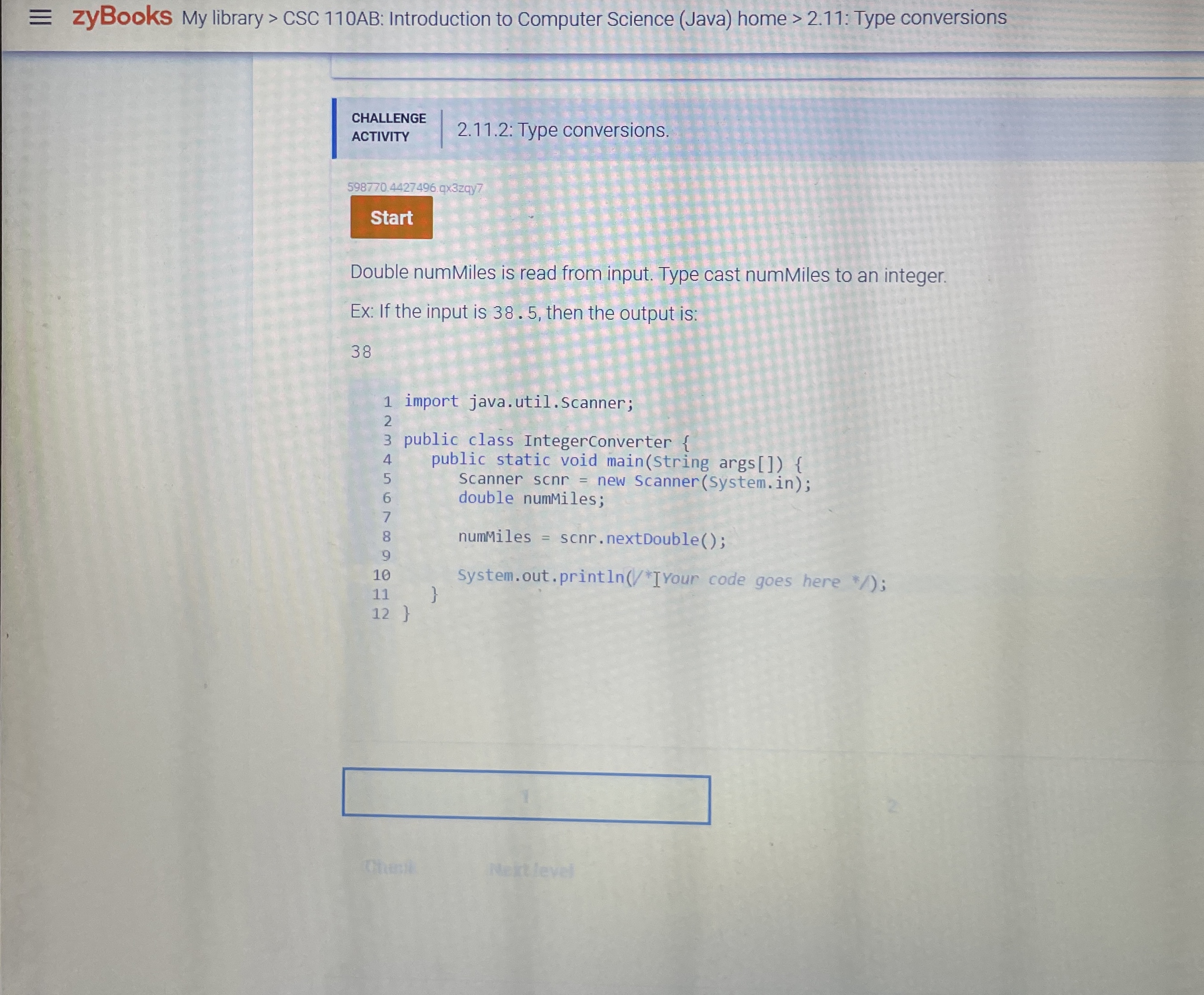 zyBooks My library  style=
