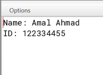 1 - Create a Java class for Student with the