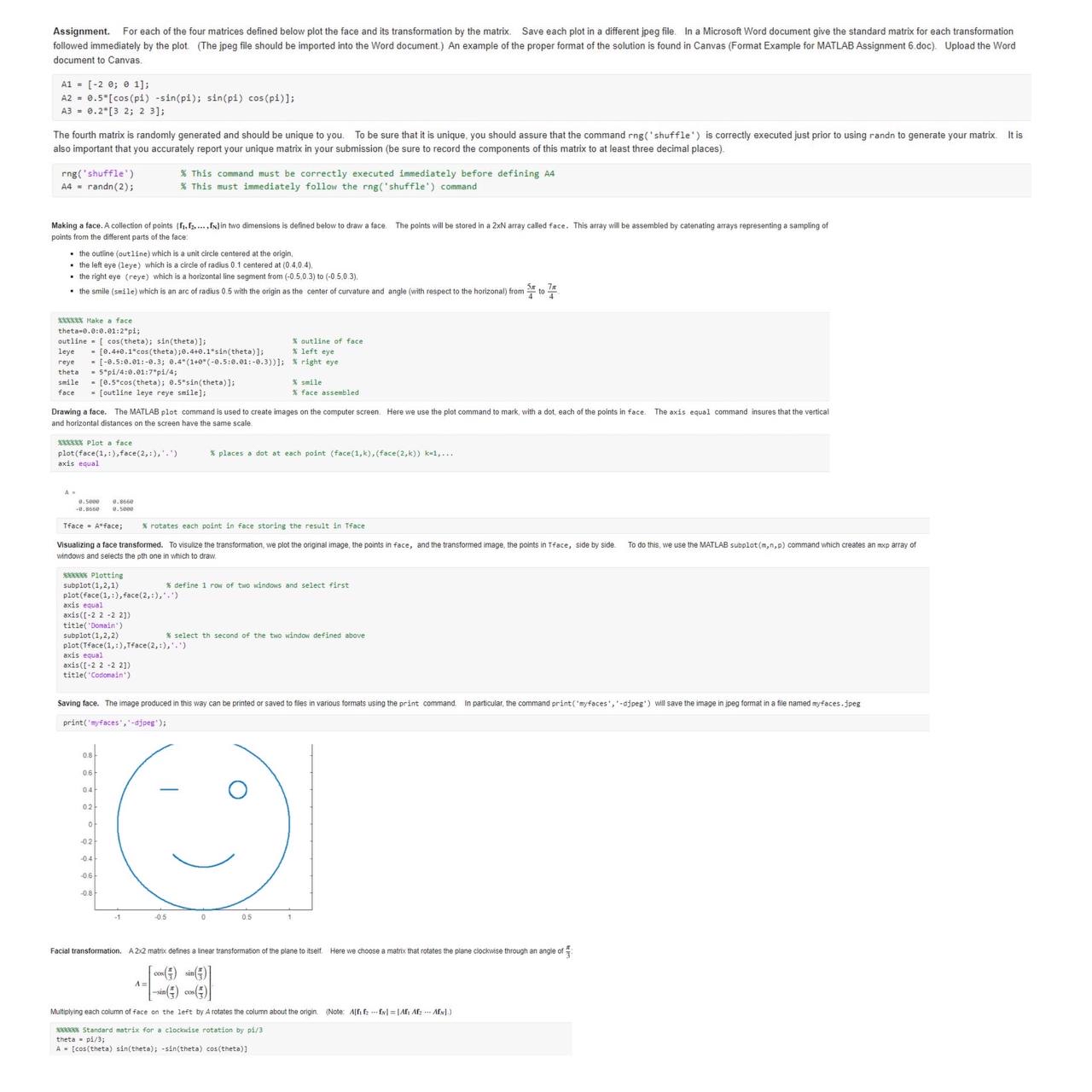 MATLAB: Please guide through how to work on this