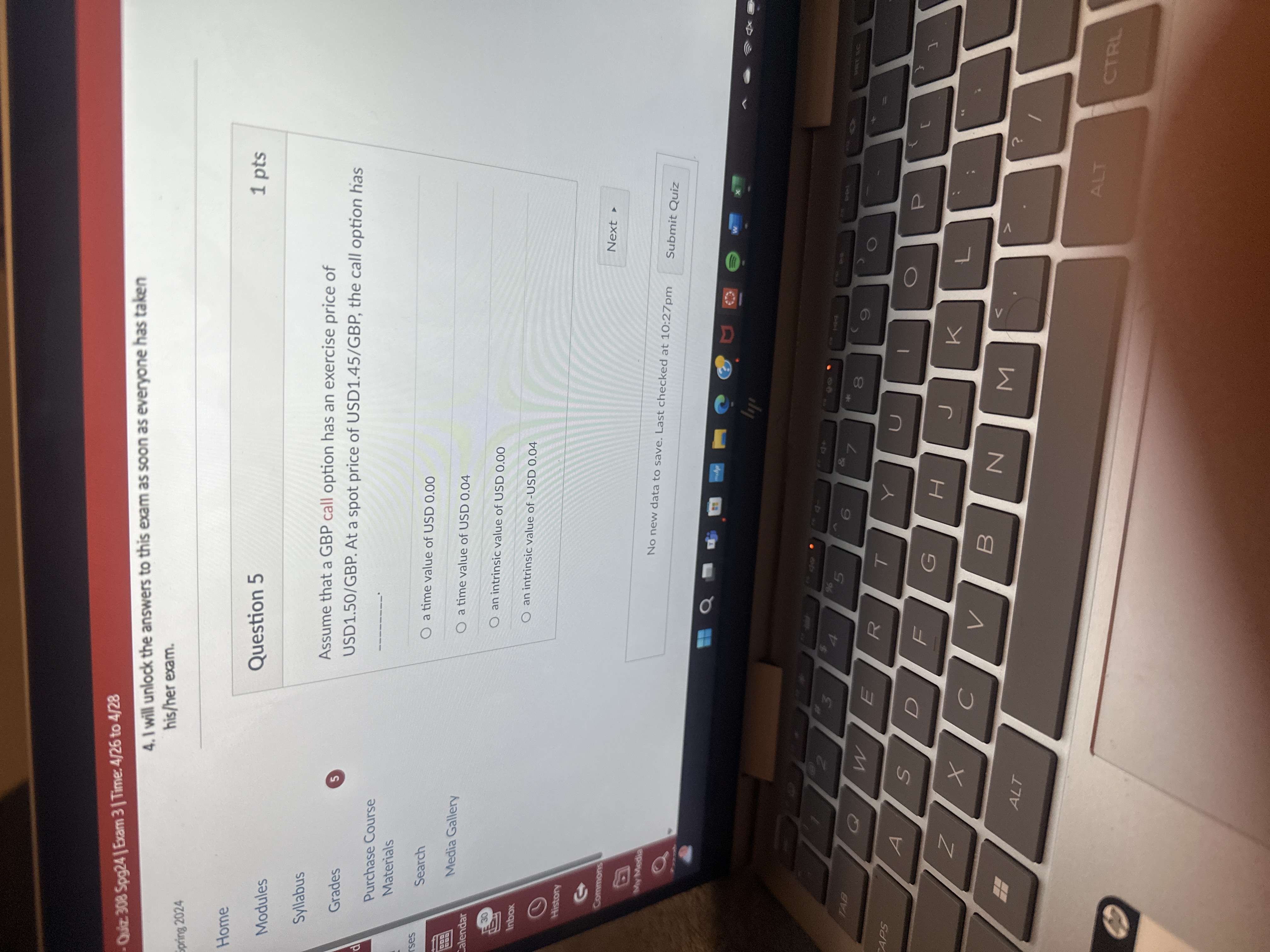 Olt 3 1 0 8 Spg 2 4 | Exam 3 / Time: 4 2 6 to 4 2