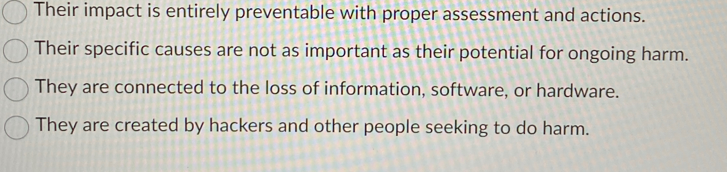 Their impact is entirely preventable with proper